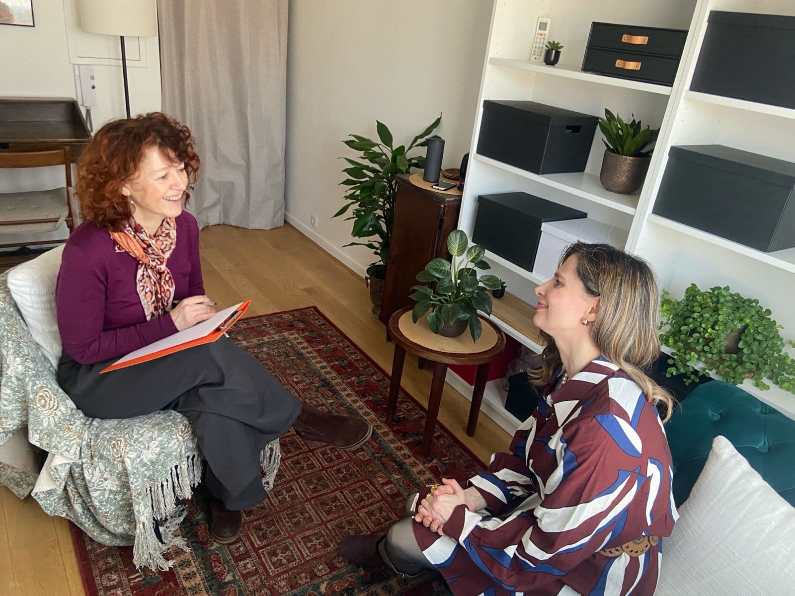 Une séance dans le cabinet d'Emmanuelle Turnani